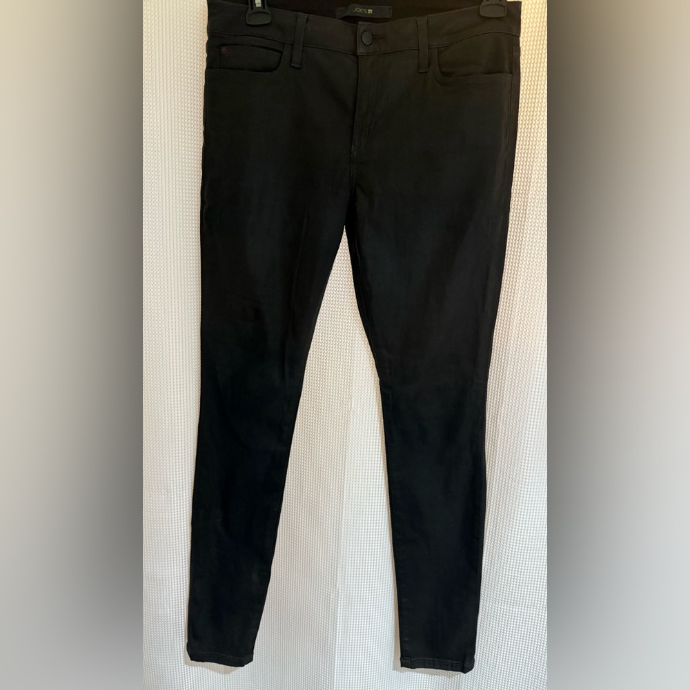 Joe's Jeans black coated skinny jean - 32